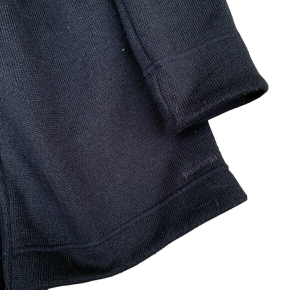 2013 Patagonia Quilt Insulated Long Coat Medium Black - Picture 9 of 11